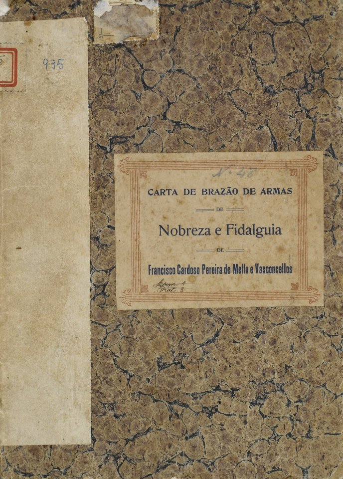 Brasão de Francisco Cardozo Pereira de Mello e Vasconcellos 08