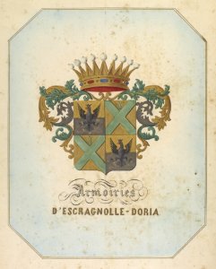 Brasão de Luís Gastão d´Escragnolle Dória 03