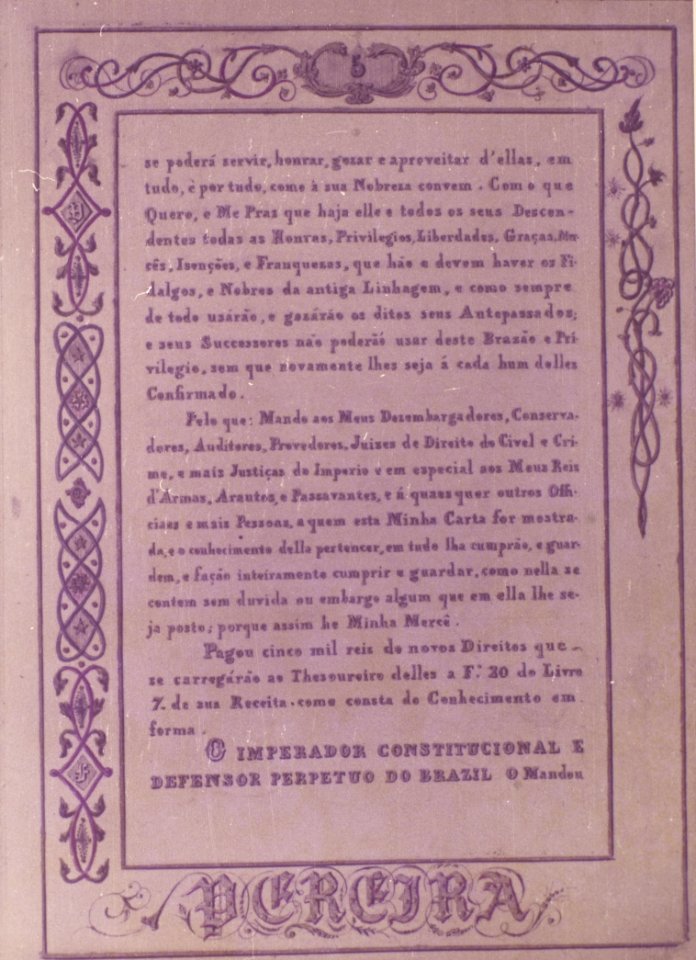 Brasão de Joaquim José Pereira Faro 02