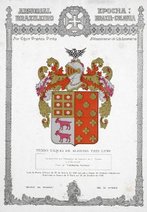 Brasão de Pedro Taques de Almeida Paes Leme 02