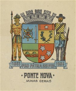 Brasão do Município de Ponte Nova (MG) 02