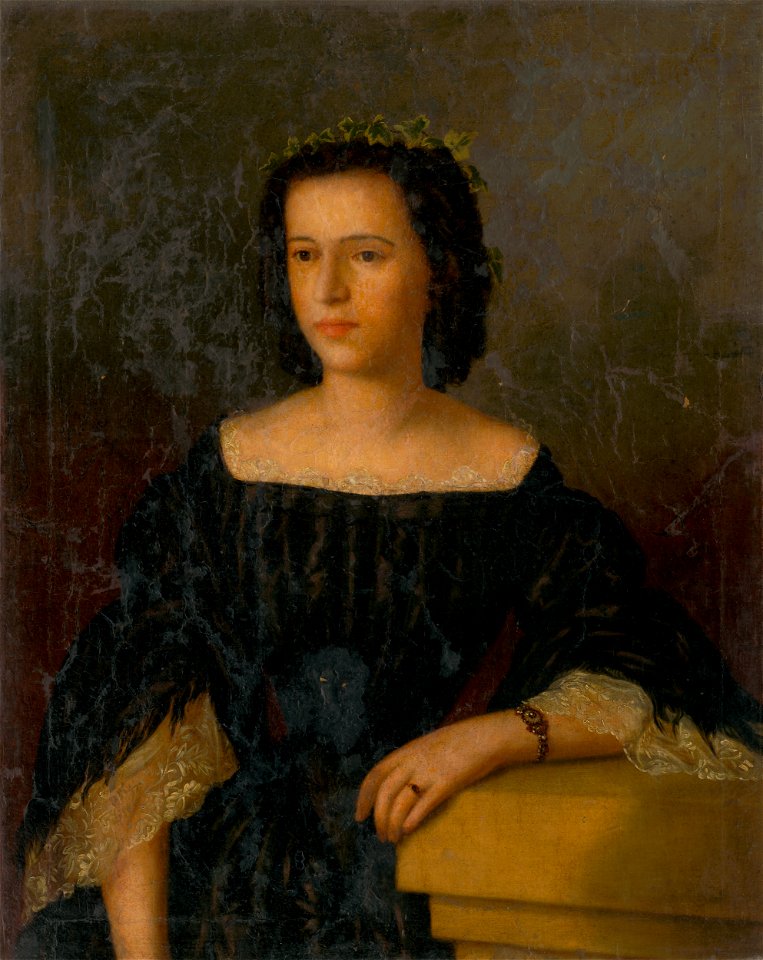 Bratislavský maliar z 19. storočia - Portrait of a Younger Woman - O 3113 - Slovak National Gallery