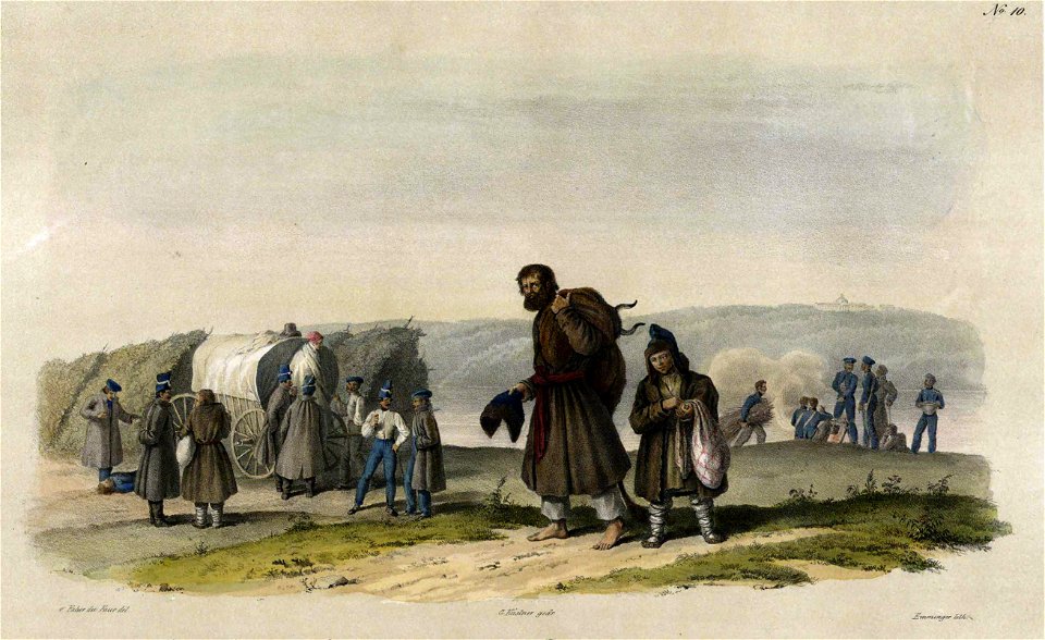 Brasłaŭ, Raskimosy. Браслаў, Раскімосы (C. Faber du Faur, 18.07.1812) (2)