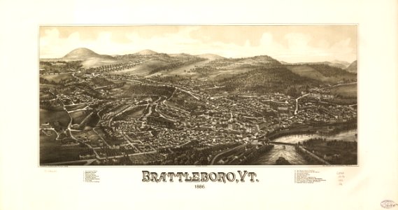 Brattleboro, Vt. 1886. LOC 75696622