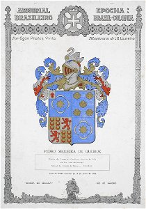 Brasão de Pedro Sequeira de Queiroz 02