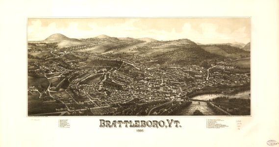 Brattleboro, Vt. 1886. LOC 75696622