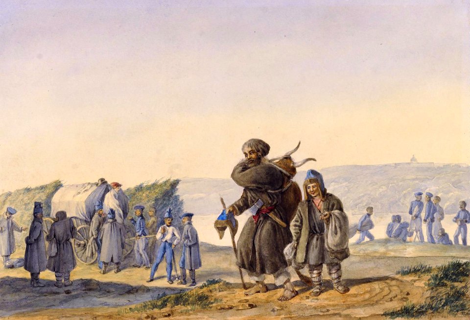 Brasłaŭ, Raskimosy. Браслаў, Раскімосы (C. Faber du Faur, 18.07.1812)