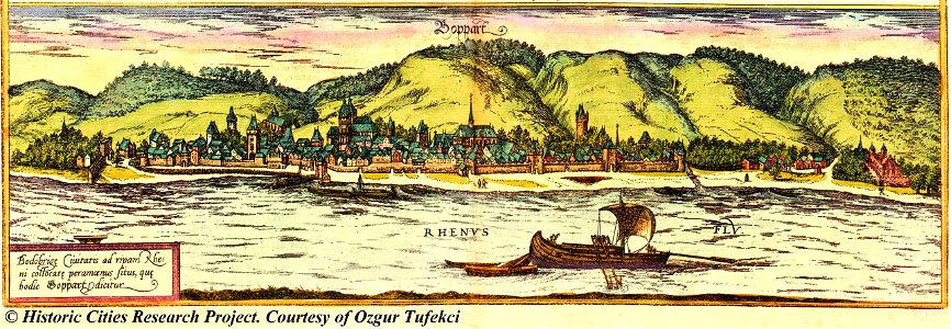 Braun Hogenberg - Boppard