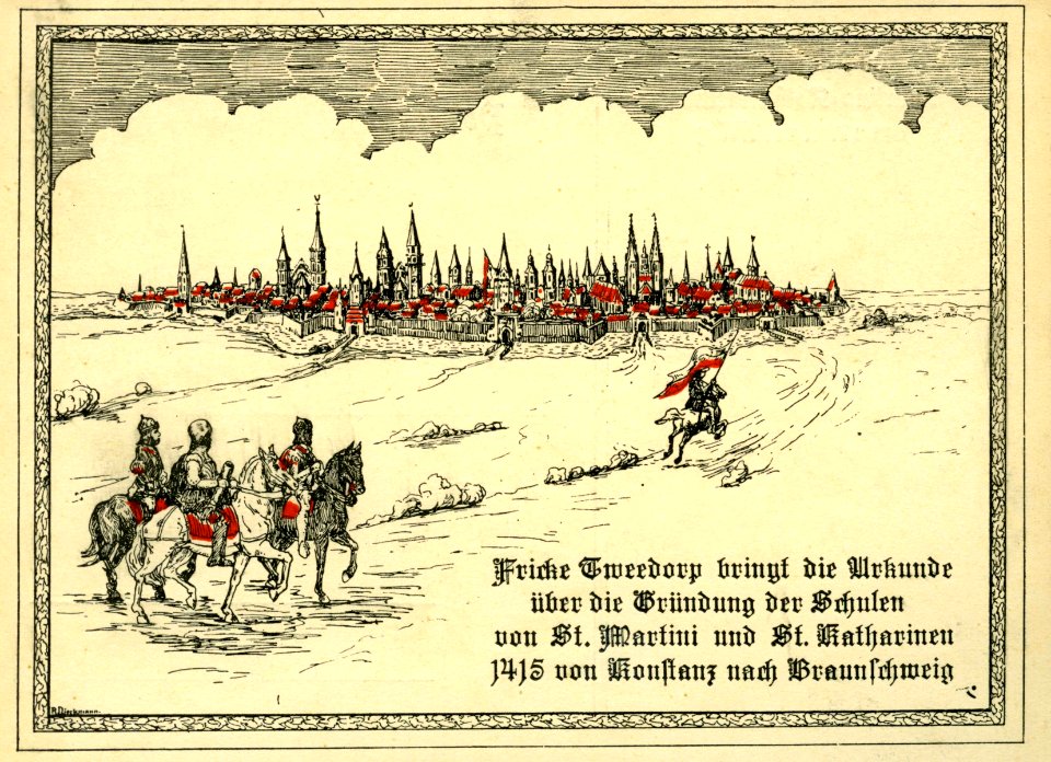 Braunschweig Fricke Tweedorp 1415 MK Ansichtskarte 5 19 H XVI C III 1 (Stadtarchiv Braunschweig)