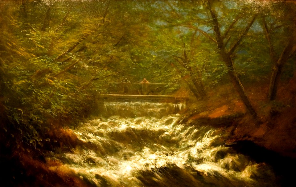 Brawling Brook with Bridge