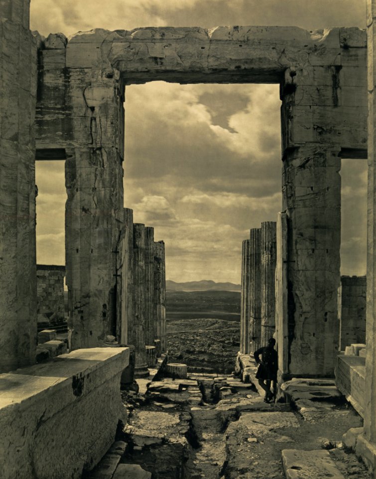 Braun, Clément & Co. (French, active 1877 - 1928) - The Propylaia to the Acropolis, Athens - Google Art Project