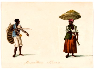 Brazillian Slaves (1), da Coleção Brasiliana Iconográfica