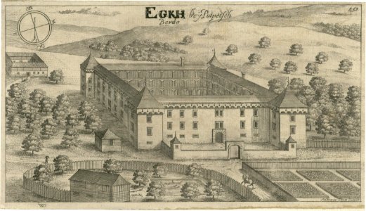 Brdo pri Lukovici castle - Valvasor