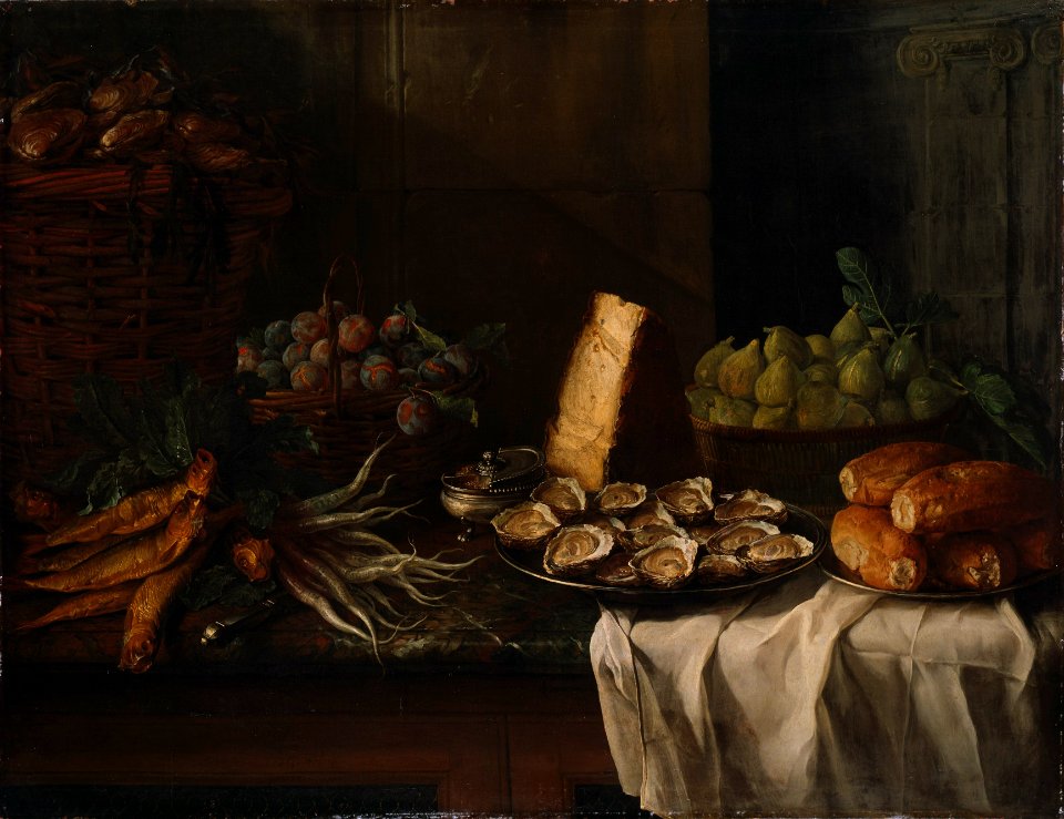 Breakfast Piece with Oysters (François Desportes) - Nationalmuseum - 17801