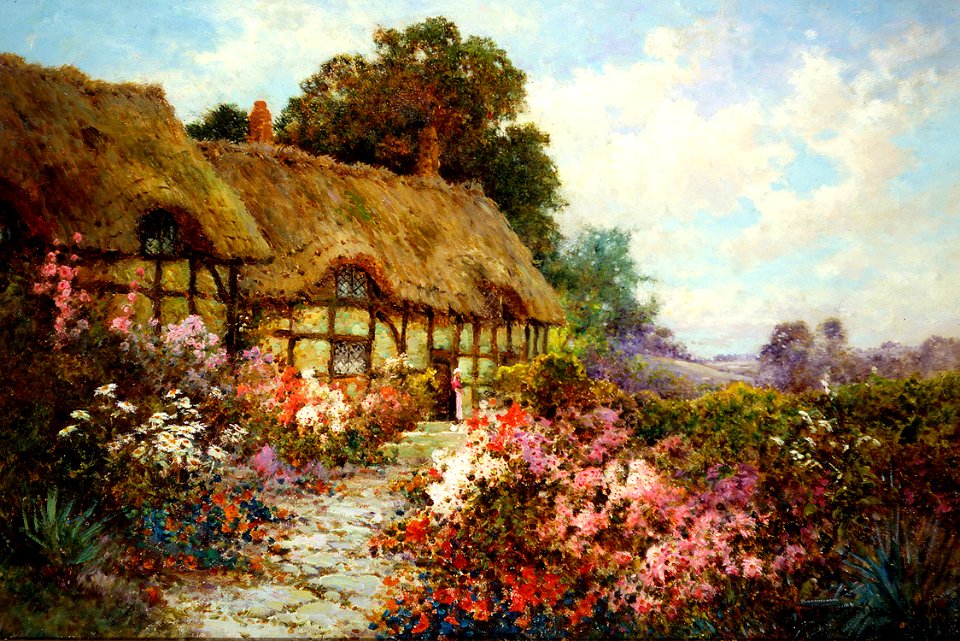 Alfred de breanski - Ann Hathaway's Cottage