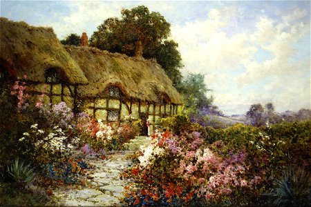 Alfred de breanski - Ann Hathaway's Cottage