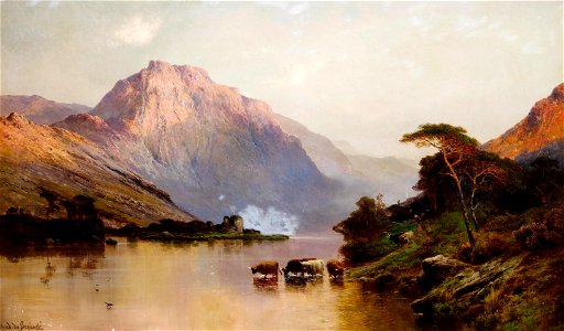 Alfred de Bréanski - Inverlochy and Ben Nevis