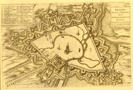 Breda novis operibus post Spinolae adventum munita (BM 1848,0205.361)