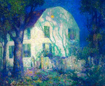 'Nocturne' by Hugh Henry Breckenridge, oil on canvas