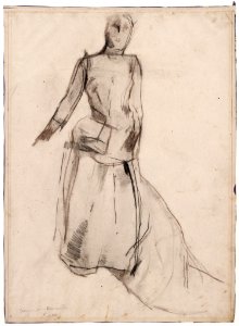 Breitner Voorstudie Portret Theo Mann