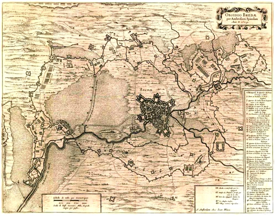 Breda 1624 Blaeu