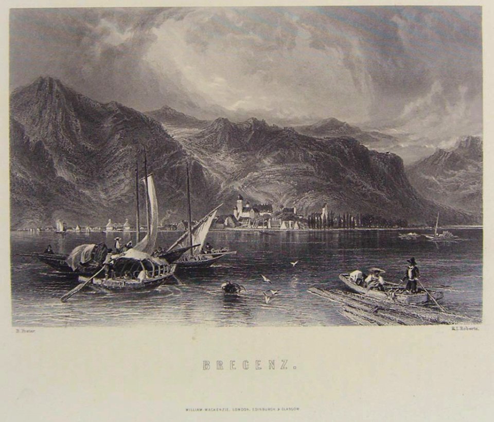 Bregenz Stich 19Jh