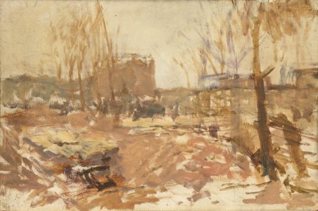 Bouwterrein aan de De Clercqstraat Rijksmuseum SK-A-3550