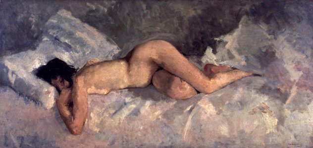 Breitner, Liggend naakt