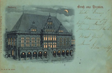 Bremen, Bremen - Rathaus (2) (Zeno Ansichtskarten)