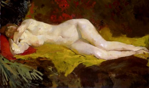 Breitner, Liggend naakt 1888