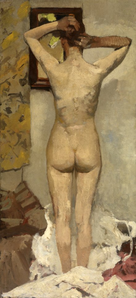 George Hendrik Breitner - Staand naakt, 1893 (KMSKA)
