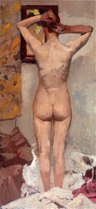 Georg Hendrik Breitner - Staand naakt 1893