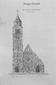 Bremer Dom Westfront Doku 1887