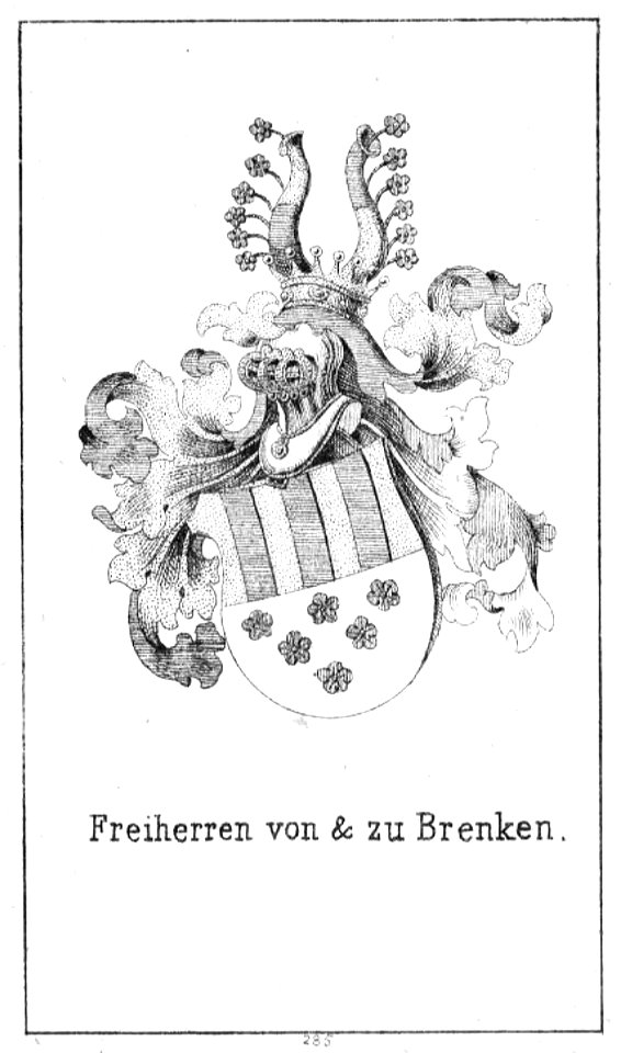 Brenken-Wappen s-w