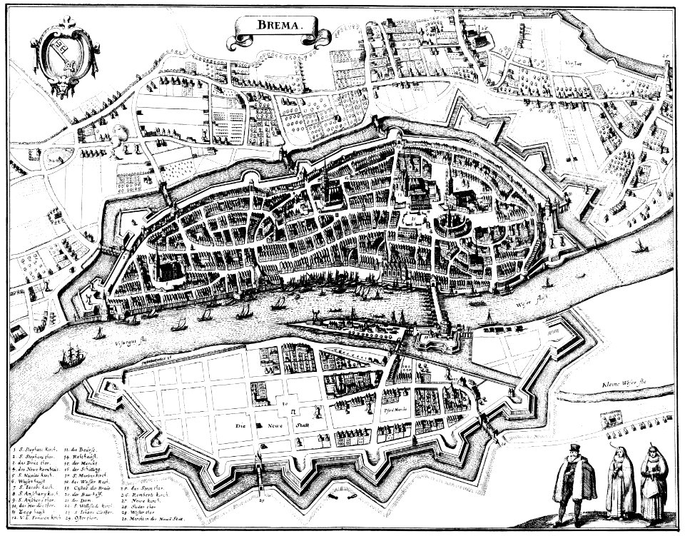 Bremen-1641-Merian