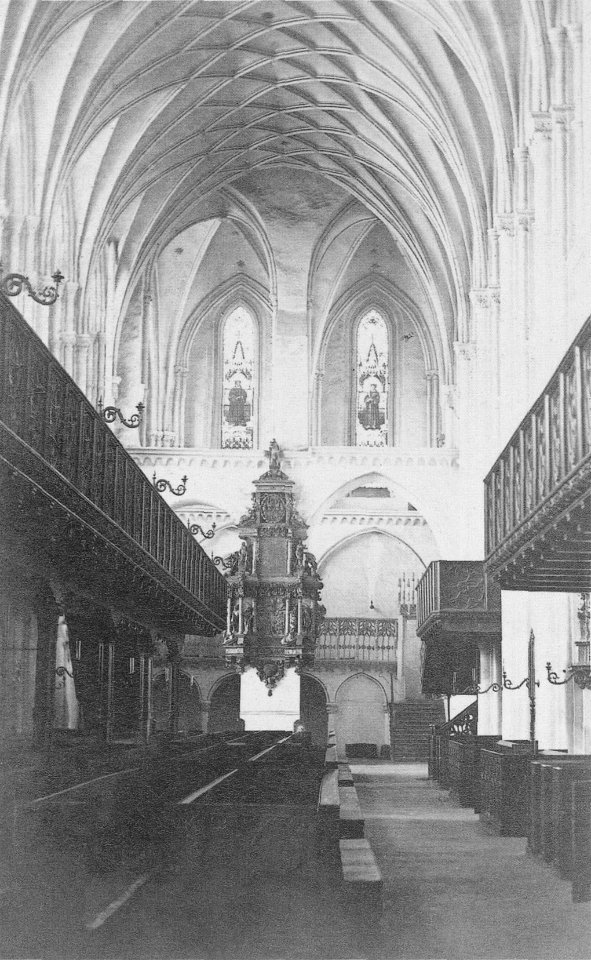 Bremer Dom Nordschiff ostwärts vor 1888