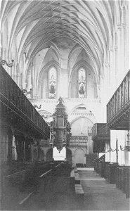 Bremer Dom Nordschiff ostwärts vor 1888