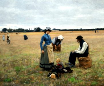 H. A. Brendekilde - Fortrykt (1887)