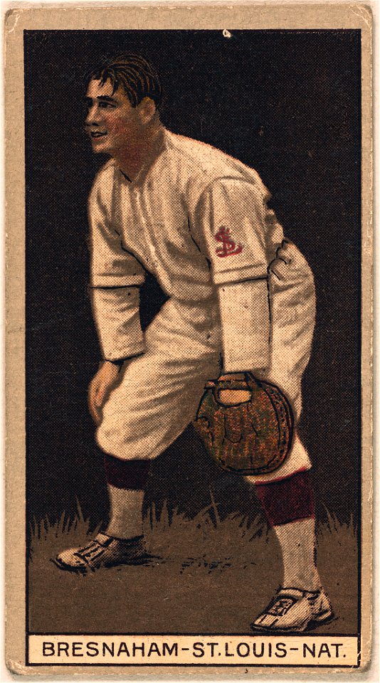 Bresnahan, St. Louis Cardinals, baseball card portrait LCCN2008677944