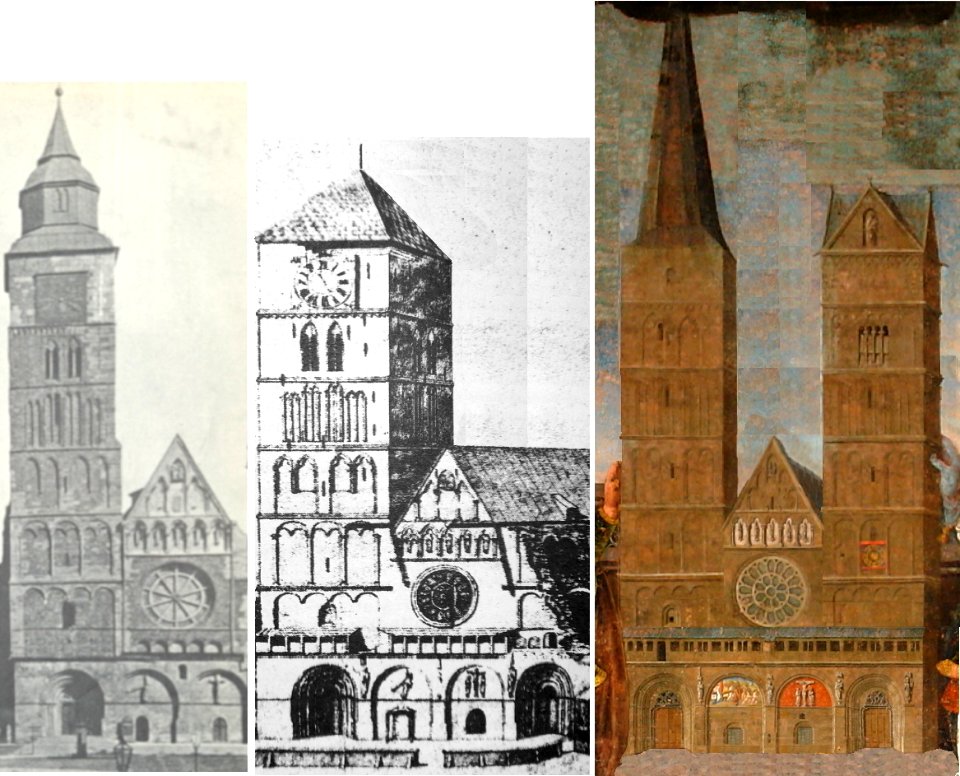 Bremer Dom 1887 + Dahlberg 1695 + Bruyn 1532 erg+Prop