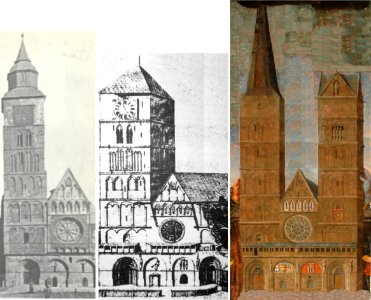 Bremer Dom 1887 + Dahlberg 1695 + Bruyn 1532 erg+Prop
