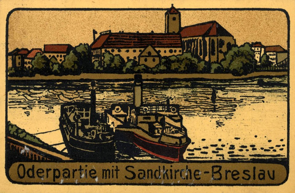 Breslau, Schlesien - Oder mit Sandkirche (Zeno Ansichtskarten)