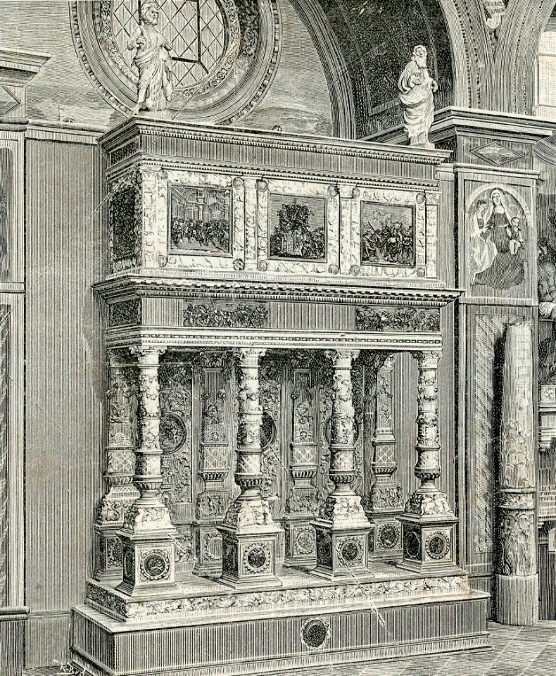Brescia (Museo Civico Cristiano) Mausoleo di Marco Antonio Martinengo