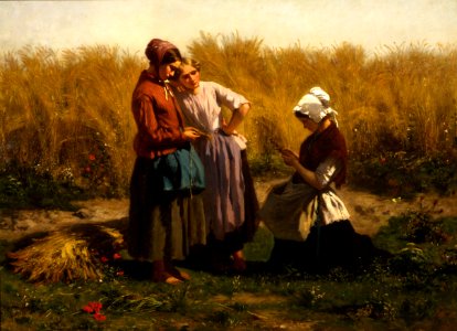Jules Breton - Love Tokens