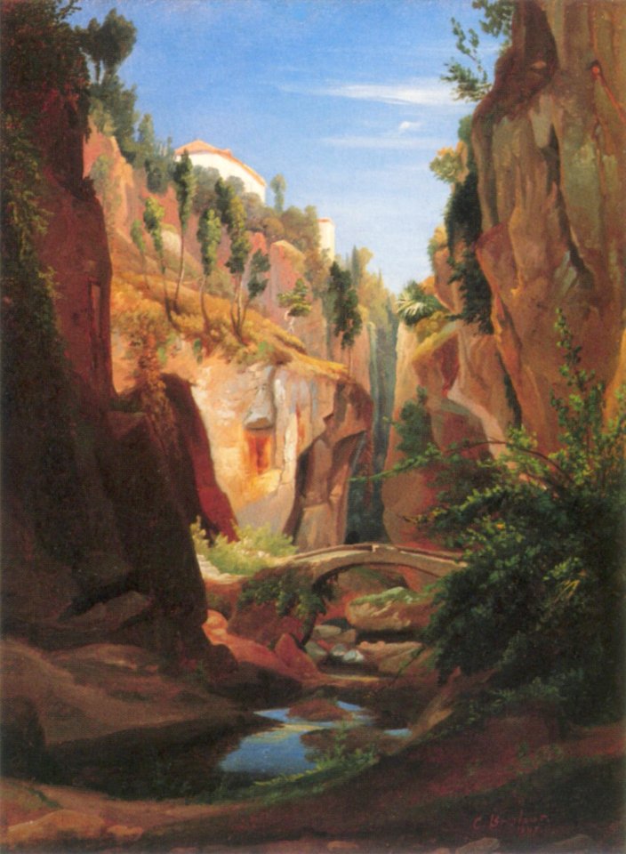 Breslauer-Krajobraz górski-1847