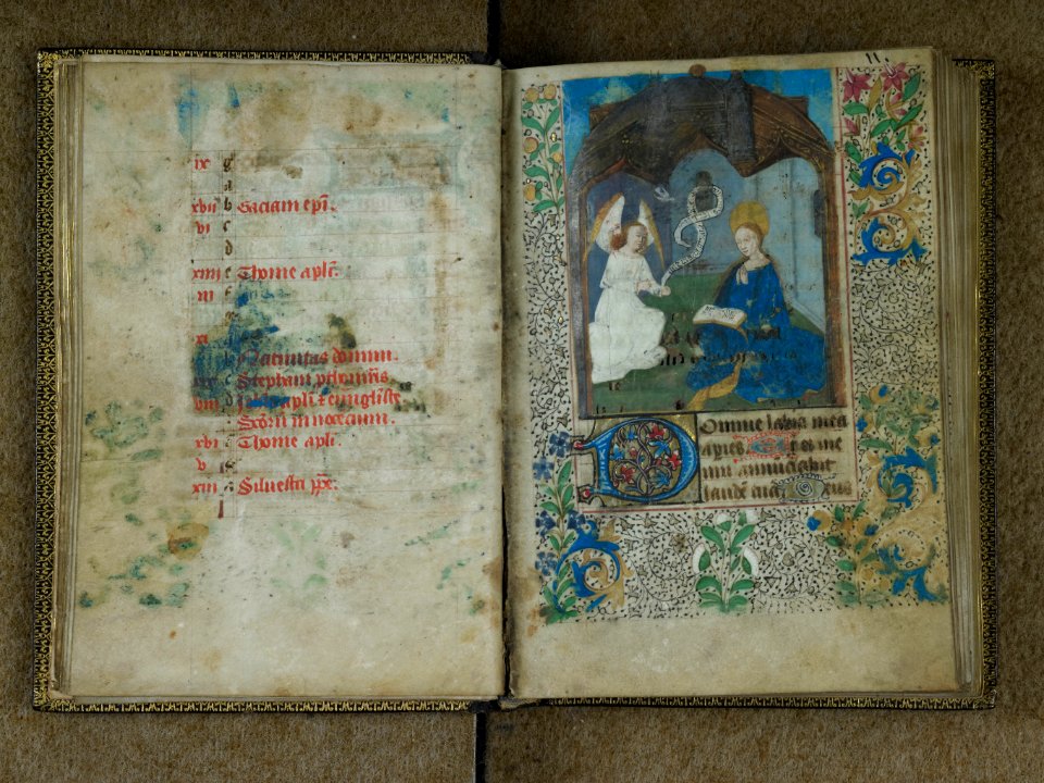 Brest Livre d'heures Annonciation