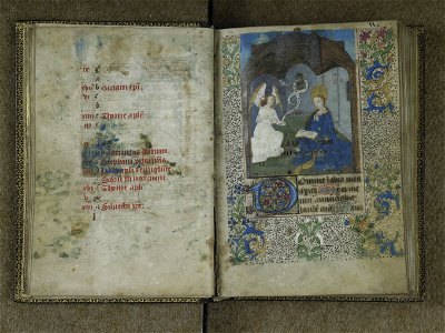 Brest Livre d'heures Annonciation