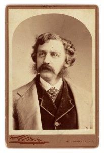 Bret Harte by Napoleon Sarony, c. 1870, albumen silver print, from the National Portrait Gallery - NPG-NPG 79 39Harte-000001