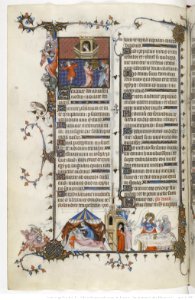 Breviarium Jean Pucelle tome1 fol45v