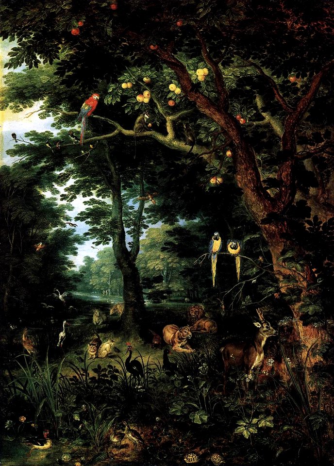 Jan Breughel (II) - Paradise - WGA03607